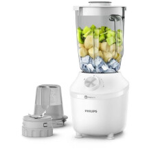 Frullatore - PHILIPS - HR2291/20 - Serie 3000 con tritacarne - 600W - 2L - Bianco