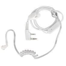 Bewakingsheadset voor professioneel gebruik, transparante akoestische buis oorschelp met microfoon biedt discrete werking en gezondheidsbescherming