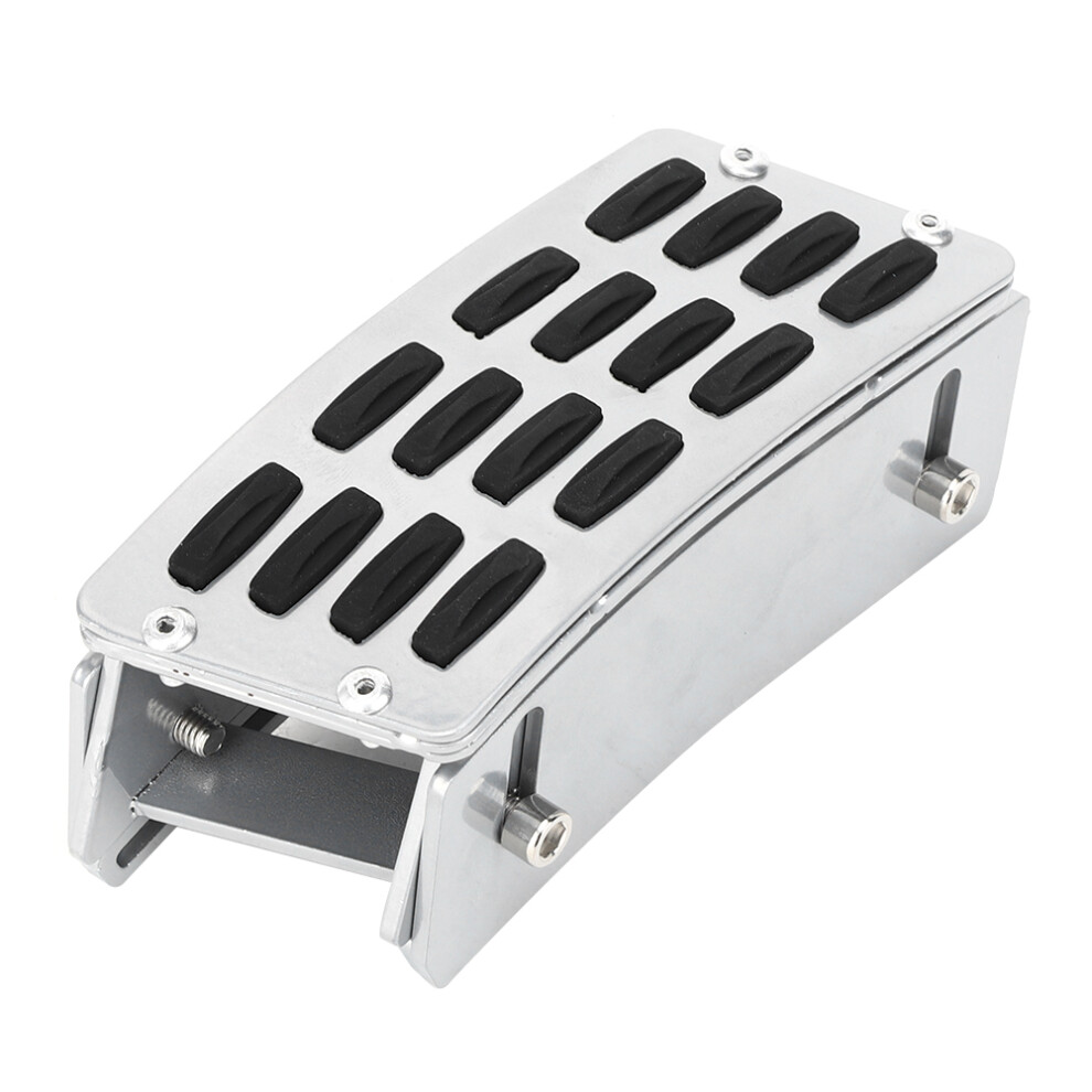 High-Quality Mat Gas Pedal Extender For Jeep Wrangler 2007-2017, Non-Slip Foot Pedal Pads With Dur Metal Build For All-Weather Reliability, Adj 9190834370026