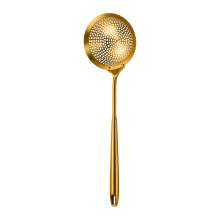 Professioneel roestvrijstalen schuimspaanaccessoire voor-Goud