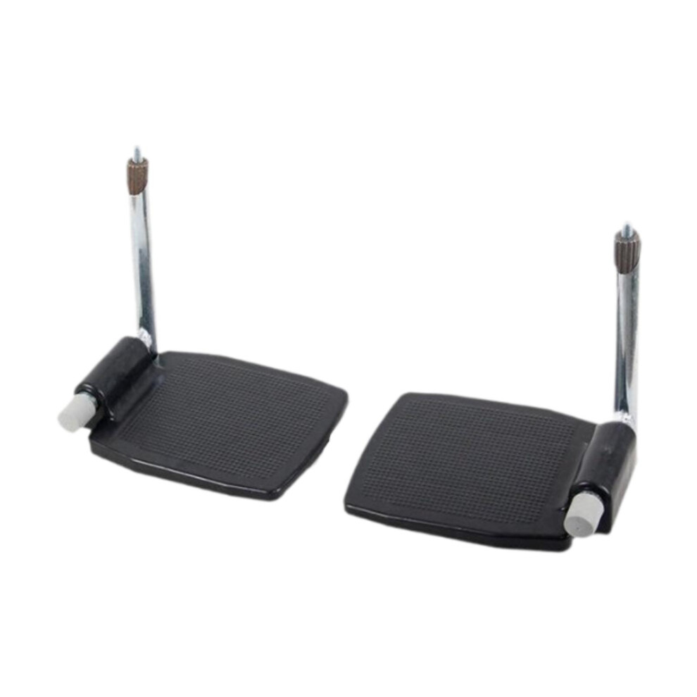 Wheelchair Footrest Replacement Aid 1 Pair Supports for Standard Wheel