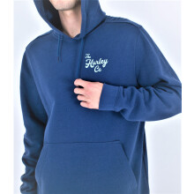 Vestes Ă capuche Hurley Anoraks manches longues Ukelele Homme bleu