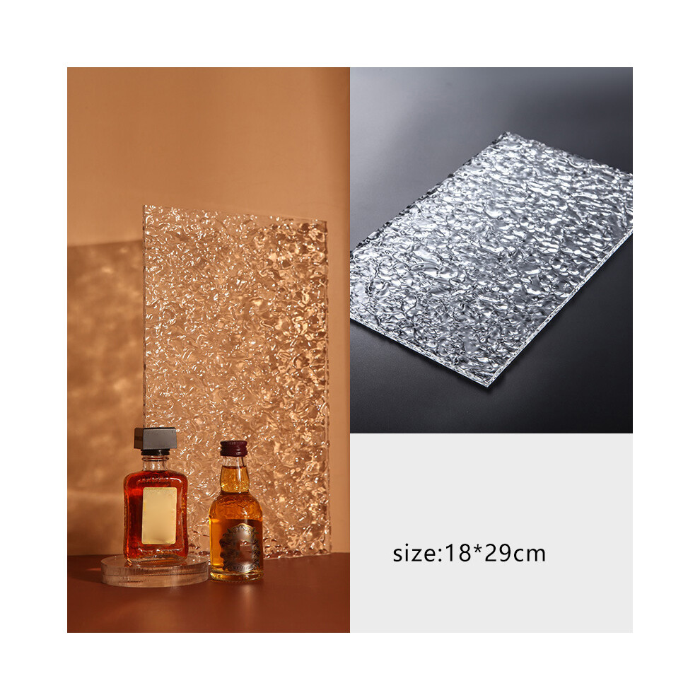 Acrylic Geometric Photo Prop For Product Photography, Water Corrugated Plate 4911373244341