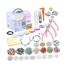 1set Jewelry Making Starter Kit DIY Accessory Tools Beads Pliers Pins