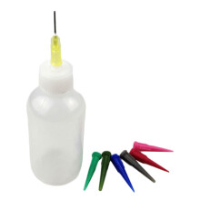 Squeeze Mud Bottle Crafts Painted with Seven Heads Clear Clay Sculptur