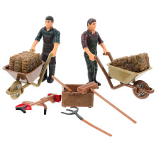 2Sets Mini Farm Figuren Spielzeug Bunt Für Kinder