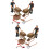 2Sets Mini Farm Figuren Spielzeug Bunt Für Kinder 7
