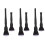 6Pcs Functional Car Interior Cleaning Brush Black Handheld Duster 5