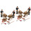 2Sets Mini Farm Figuren Spielzeug Bunt Für Kinder 4