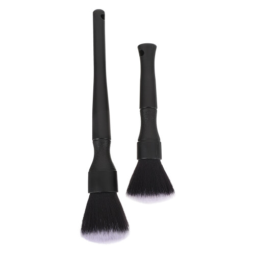 6Pcs Functional Car Interior Cleaning Brush Black Handheld Duster 1