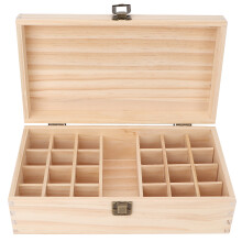 Wooden Portable Essential Oil Safekeeper, Craftsmanship Elegant For Your Aromatherapy Journey For Halloween Parties For Nightclubs For Daily Use