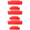 6Stk Rotes Wood Graining Tool , Für Wandgestaltung 8
