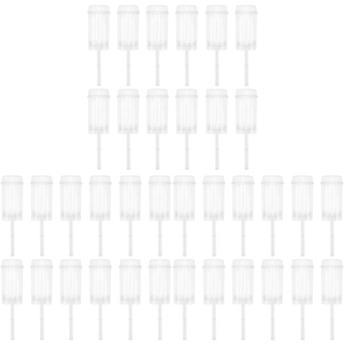 90Pcs Transparent Cake Holders Round Push-Up Containers for Cake Use 2