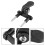 Bicycle Headlight Mount Adaptor for Stem Mount Cycling Front Light LED Lamp Holder Bracket Camera Type Connector 6