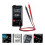 1Pc Auto Multitester Black Meter Equipment with Foldable Stand 9