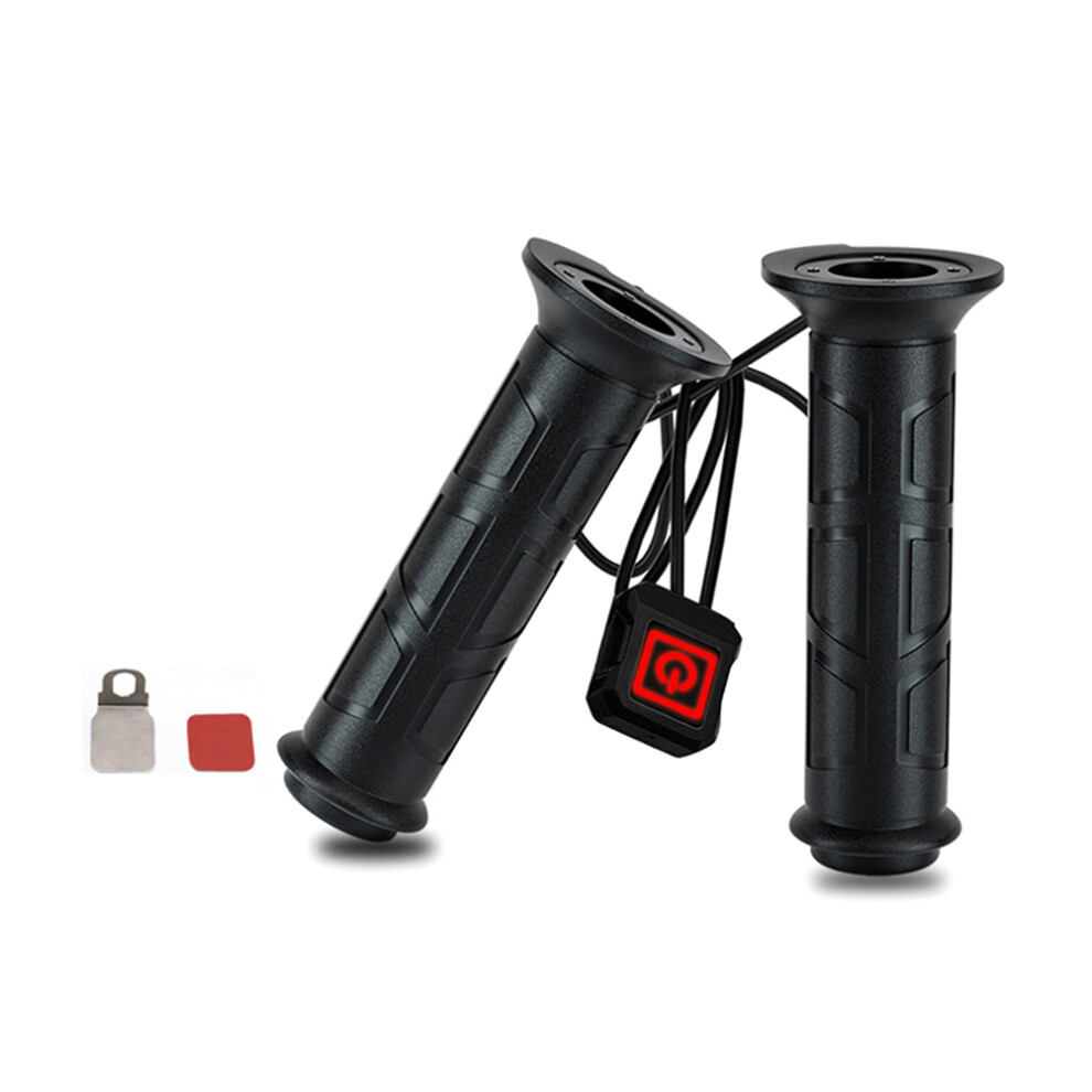 Temperature Adjustable Motorcycle Heated Hand Grips Intelligent Temperature Control Chip Waterproof Electric Handlebar Warmers Sealed And Opened 9437117423858