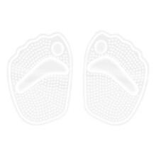 Metatarsal Pads Insoles Ball of Foot Pads Soft Gel Invisible Clear Sho