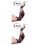 6Paare Fingerlose Damen Nylon Gothic 5