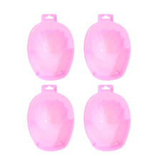 8Stk Maniküre Nägel Schalen Pink Langlebig Für Salon Und Zuhause