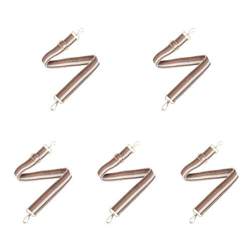 5Stk Bag Strap Kaffeebraunes Accessoire Für Umhängetasche 1