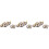 6Stk Nageldisplay Bunt Für Maniküre Nail Art Training 6