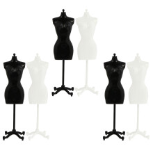 18Stk Puppenkleider Halter Kunststoff Mannequin Modell