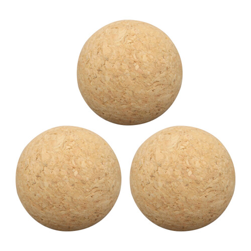 6Stk Robuste Holzkugeln Für Tischkicker, Mini, Khaki, Austauschbar