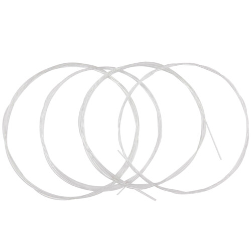 4Pièces Cordes Nylon Argent Accessoires Stables Pour Ukulélé
