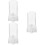 3Pièces Abreuvoir Durable Transparent Pour Fourmis 7