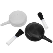 4Pièces Souffleur D'air Plastique Avec Brosse Douce Couleurs Assorties