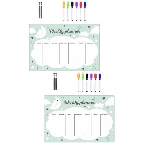 2Ensembles Tableau Effaçable Variés 2