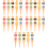 25Pièces Petits Tees De Golf ABS Multicolores Support 5