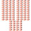 250Pièces Mini Figurines Bébé Rose Plastique Décorations Artisanales 6