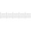 120Pièces Bracelets Slap PVC Blancs Souples Pour DIY 7