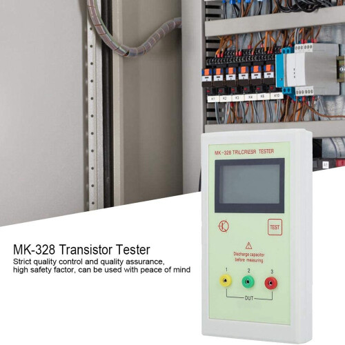 MK-328 Transistor Tester, Inductance Capacitance Resistance Electronic Meter, Portable Transistor, TR  ESR Meter 2