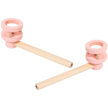 10Pièces Jouets Flottants En Bois Équilibre Souffle Couleurs Mélangées