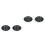 2Pièces Bois Ouvert Fermé Noir Double Face Décor Porte 5
