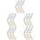 30Pièces Clips Volume Multicolores Pour Frange 6