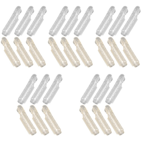 30Pièces Clips Volume Multicolores Pour Frange 2