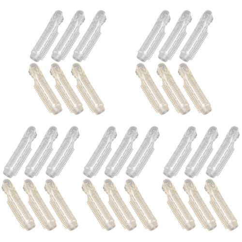 30Pièces Clips Volume Multicolores Pour Frange 1