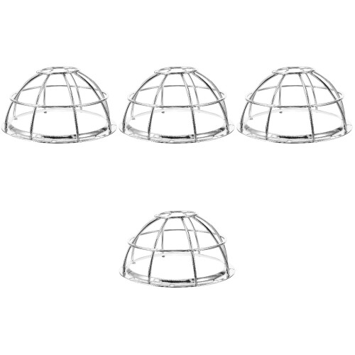 4Pièces Supports Ajustables En Fer Pour Protection Détecteur De 2