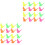 32Pièces Sifflets Plastique Colorés Pour Fêtes Et Performances 5
