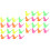 32Pièces Sifflets Plastique Colorés Pour Fêtes Et Performances 6
