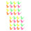 32Pièces Sifflets Plastique Colorés Pour Fêtes Et Performances 8