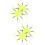 4Pièces Hameçons Calmar Fluorescents Crochet Résistant 9