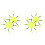 4Pièces Hameçons Calmar Fluorescents Crochet Résistant 4