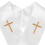 Écharpe En Satin Pour Officiant Croix Et 8