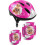 Helm + Ellenbogen-/Knieschützer STAMP - Barbie - Rosa - Kind 1