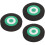 3Pièces Flèches Remplaçables Eva Multi Couleur Outdoor Arc Archery 8