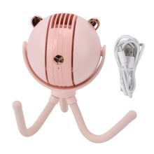Octopus Babyvognsventilator – Bladløs, USB-genopladelig,
